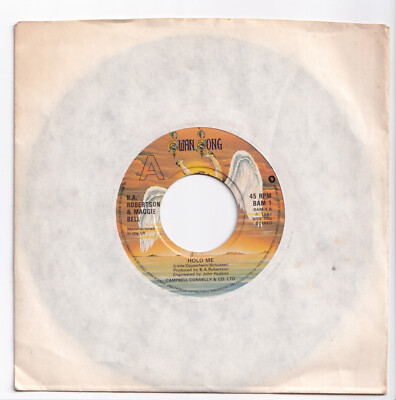 (P432) BA Robertson & Maggie Bell, Hold Me - 1981 - 7'' vinyl