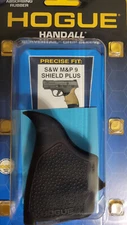 Hogue HandALL Beavertail Grip Sleeve for S&W M&P 9 Shield Plus Black 18410 - NEW