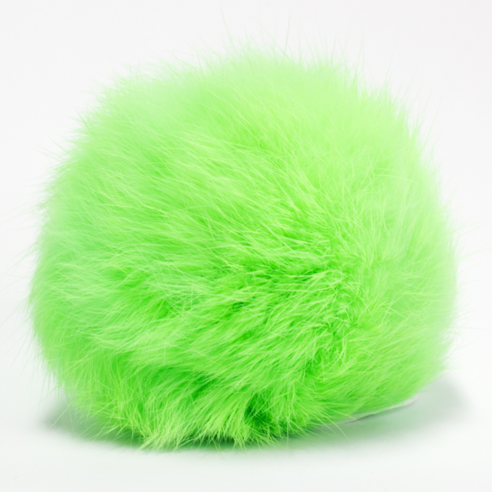 10 Bunte Kunstfell-Pompons - Flauschige Bommel Für Mützen & DIY - 12cm Durchmesser