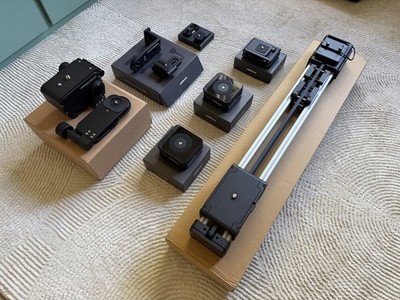 Edelkrone Slider Plus V6 Full Kit! Slider, 2x Head One V2, Vertical Module, etc.