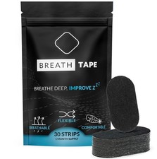 BREATH Tape 30 strips Mouth Tape that's Hypoallergenic , Medical Grade, Cotton