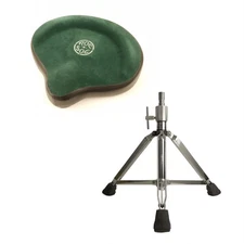 Roc N Soc Saddle Drum Throne Complete, Green (NEW)