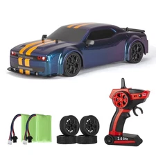 RC Drift Car, 114 Remote Control Car 4WD Drift RC Cars Vehicle 28km/h High Sp...