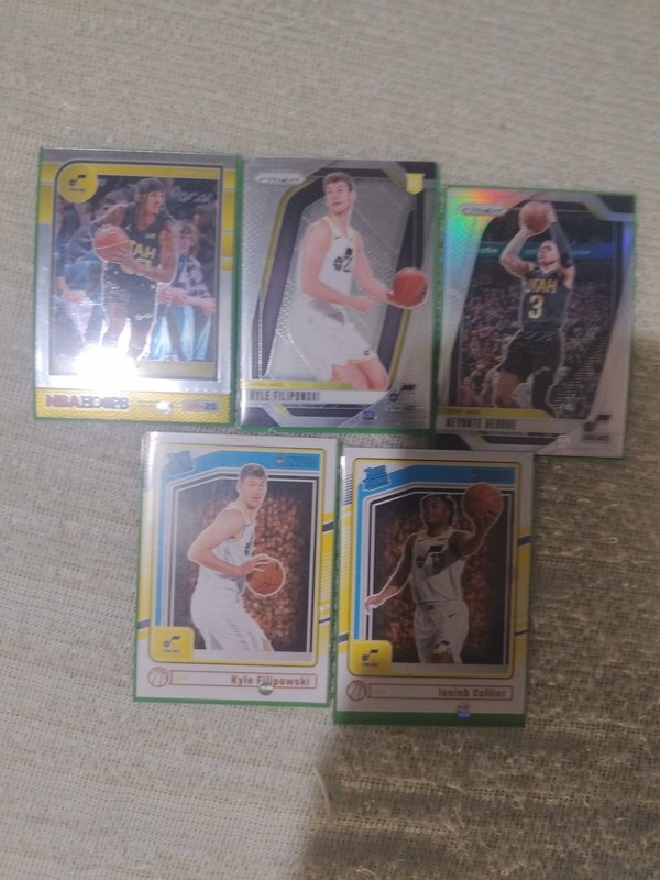 Utah Jazz Rookie Card Lot 6 2024 2025