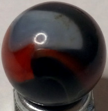 Vintage Peltier Rainbo Marble .62" NEAR MINT Condition 1025.043