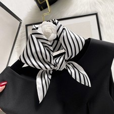 100 Pure Silk Square Scarf Women Silk Neckerchief Bandanna Hair Scarf 21"x21"