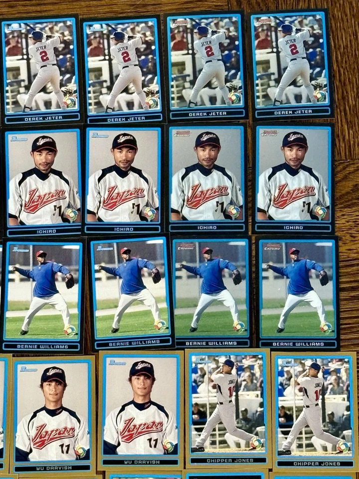 2009 Bowman + Chrome World Baseball Classic (75 + Lot) JETER - ICHRO - DARVISH - Image 4 of 4