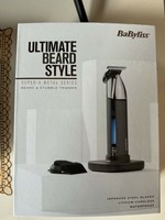 Beard trimmer BaByliss Super-X Metal Beard & Stubble Trimmer T996U Cordless