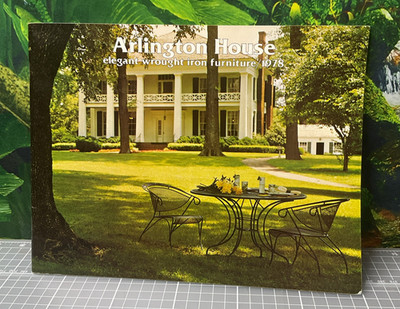Arlington House Vintage Wrought Iron Furniture Catalog 1978