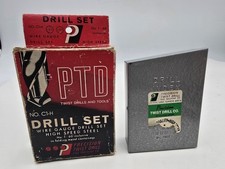 PRECISION TWIST DRILL PTD 60 PC HSS DRILL BIT SET 1-60 C1-H USA