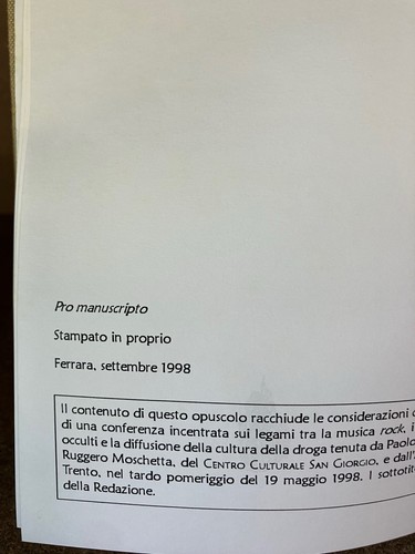 11 OPUSCOLI VARI di Luigi Villa Cathy Burns Pierre Virion Agnoli Ennio Innocenti - Picture 11 of 21