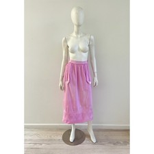 Vintage Edwardian Hand Dyed Pink Skirt