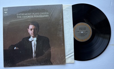ENTREMONT plays CHOPIN Favorite Polonaises LP Columbia MS 7328 Shrink MINT
