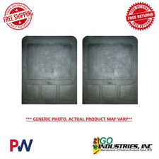 Go Industries Dually Mud Flaps And Rivet Kit For 03-15 Dodge Ram 70764