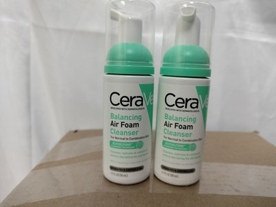 2 Pack of CeraVe Balancing Air Foam Cleanser: 1.7 Fl Oz Each, 3.4 Fl Oz Total