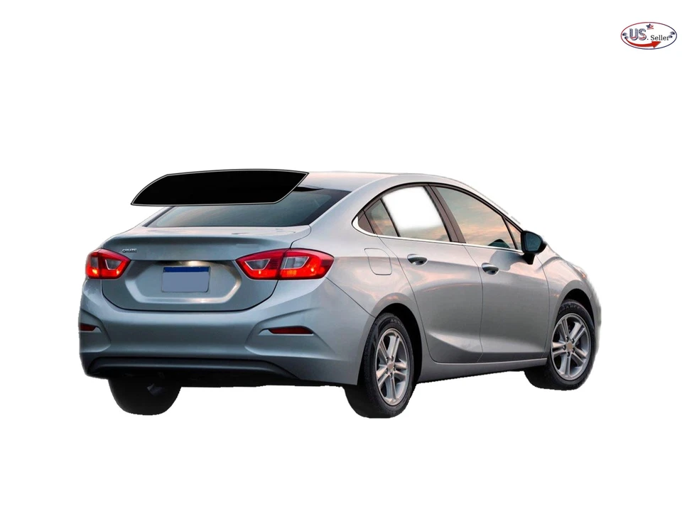 Kit de película de tinte de ventana de 2 capas precortada para Chevy Cruze 2016-2019 sedán Foto 4 de 4