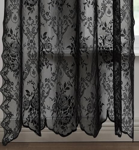 3 Stück Spitze Küche Vorhänge und Volants Set enthält 2 30" x 36" Küche - Bild 3 von 4