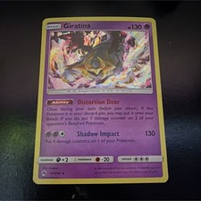 Pokémon Giratina 97/214 Sm-Lost Thunder Holo Rare Shadow Impact Distortion Door on eBay