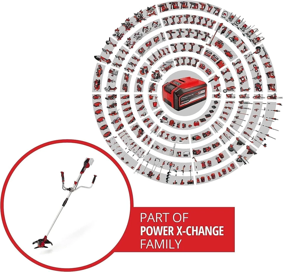 Einhell Akku-Sense Agillo 36/255 BL Power X-Change (Li-Ion, 2 x 18 V, Brushless) - Bild 2 von 4
