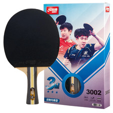  DHS Sports USA H3002 3 Star Table Tennis Racket Shakehand Intermediate w Cover