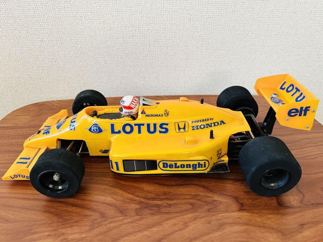 タミヤ 1/10 F1 R/C ロータス・ホンダ Lotus Honda 99T Tamiya Rc Lotus 99T Honda Completed Model 1/10 Scale