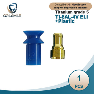 Snap-On Impression Transfer Closed Tray for MU Abutment Fits to Neobiotech 4.8mm
