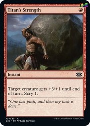 Titan's Strength 128/331 Double Masters 2022 Foil