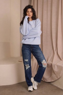 Judy Blue Jeans  Stretch Back High Waist Ridged Front Straight Fit W 11/30 NWT