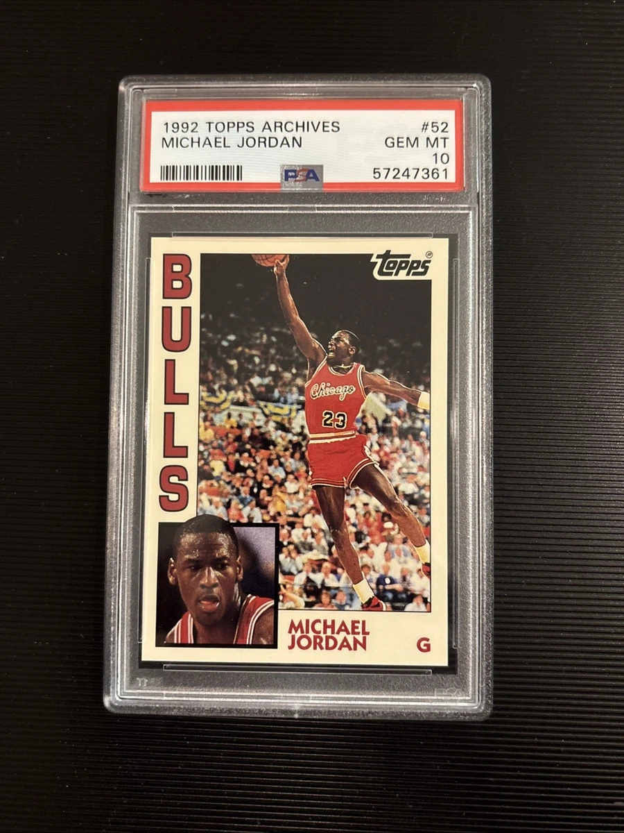 Michael Jordan PSA 10 Graded Basketball Trading Cards for sale | eBay