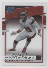 2020 Panini Chronicles Clearly Donruss Rated Rookie Antoine Winfield Jr 01ks