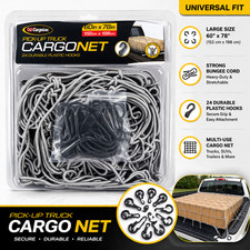 Cargoloc Pickup Truck Cargo Net 60 X 78 Heavy Duty Bungee Net W 24 Hooks Cargoloc Pickup Truck Cargo Net 60 X 78 Heavy Duty Bungee Net W 24 Hooks