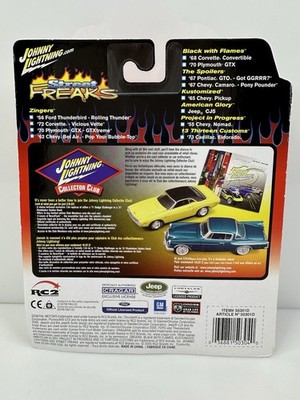 Rare Johnny Lightning Zingers! '56 Ford Thunderbird White