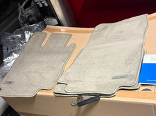 Original Fu&szlig;matten Mercedes S-Klasse LANG  W220 V220 Velours anthrazit 1998-2005