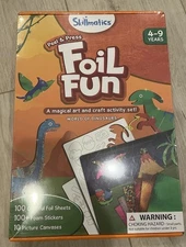 NEW Skillmatics Foil Fun - Dinosaurs No Mess Art for Kids Craft Kit