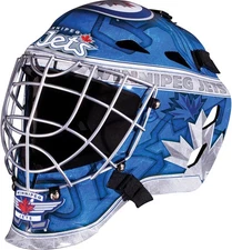 Winnipeg Jets Unsigned Franklin Sports Replica Full-Size Goalie Mask - Fanatics