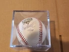 Jorge Posada Autographed Baseball From 2000 World Series Marked 1/120 Yankees