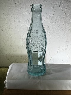 BOTTIGLIA COCA COLA DEEP BLUE 1915 MILLEDGEVILLE GA. 3 22