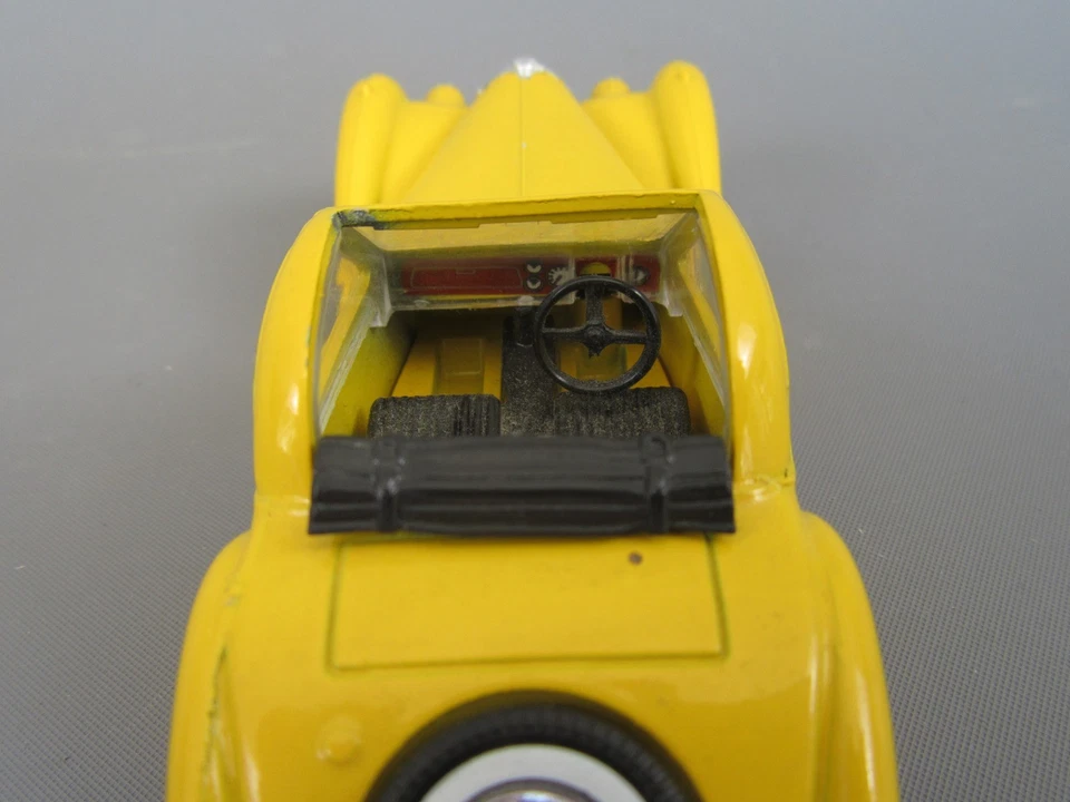 C545 Solido Hachette France Bugatti Tipo 57 S Atalante Giallo 1:43 - Immagine 4 di 4