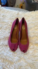 Ash Pink Suede Pumps