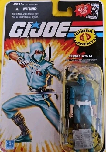 HASBRO G.I. JOE  Cobra 25th Anniversary Ninja Viper  (FREE SHIPPING!!)