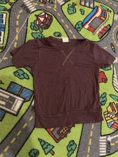 Kate Quinn Bamboo Short-Sleeve Top &ndash; Brown &ndash; 12&ndash;18M &ndash; GUC