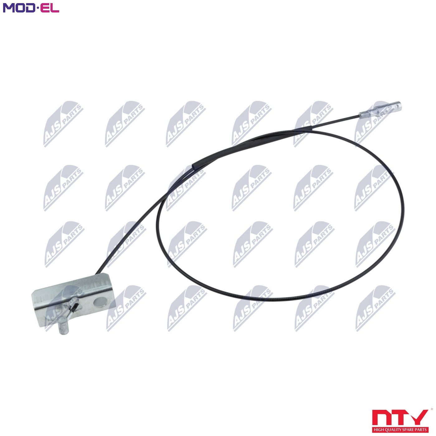 Handbrake cable Centre Disc Brake HLR-PL-037 NTY for RENAULT OPEL NISSAN - Image 12