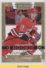 2017-18 Upper Deck Compendium Rookies Gold Janne Kuokkanen #895 READ 0zu