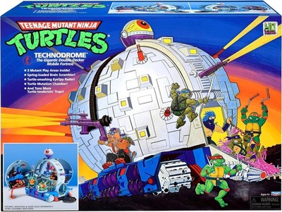 Playmates Technodrome Teenage Mutant Ninja Turtles Playset TMNT - Neu Sealed