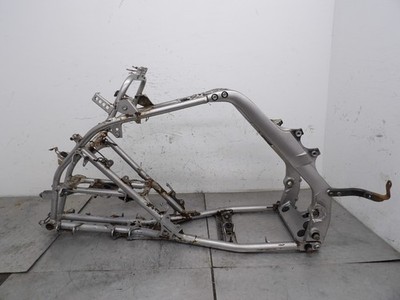 06-14 YAMAHA RAPTOR 700 700R OEM RED MAIN FRAME CHASSIS ENGINE CRADLE GOOD