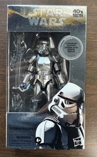 Star Wars The Black Series Carbonized Graphite Stormtrooper 40th Anniversary New