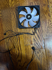 Corsair 120mm PWM Case Fan White LED Hydraulic 1650RPM 52.19CFM CO-9050002-WW