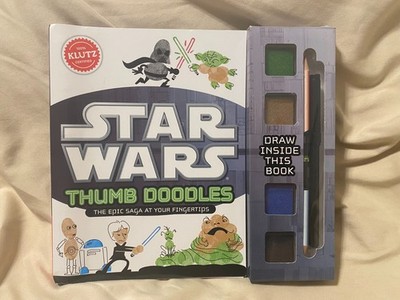 Star Wars Thumb Doodles The Epic Saga at Your Fingertips - 2013 Hardcover Klutz