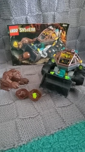 LEGO Rock Raiders: The Loader-Dozer (4950) - USED WITH Instructions NO Box