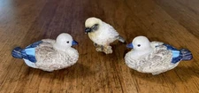 Lot Of 3 Yowie Bird Figurines Duck And Finch On A Limb